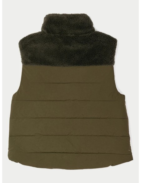 Chaleco Tanta Rainwear Acolchado reversible Verde