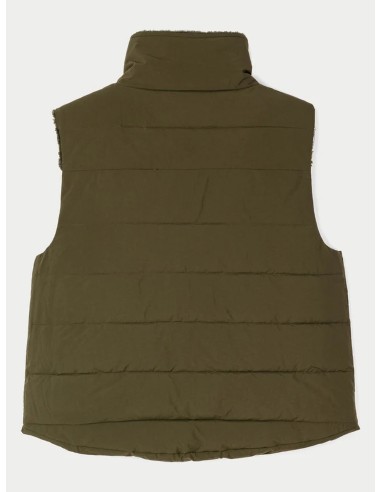 Chaleco Tanta Rainwear Acolchado reversible Verde