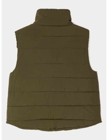 Chaleco Tanta Rainwear Acolchado reversible Verde